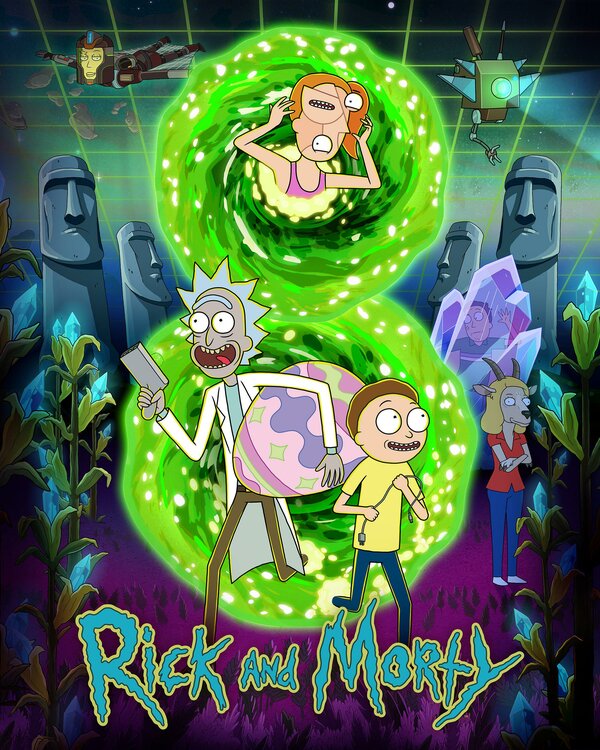Рик и Морти 1-8 сезон